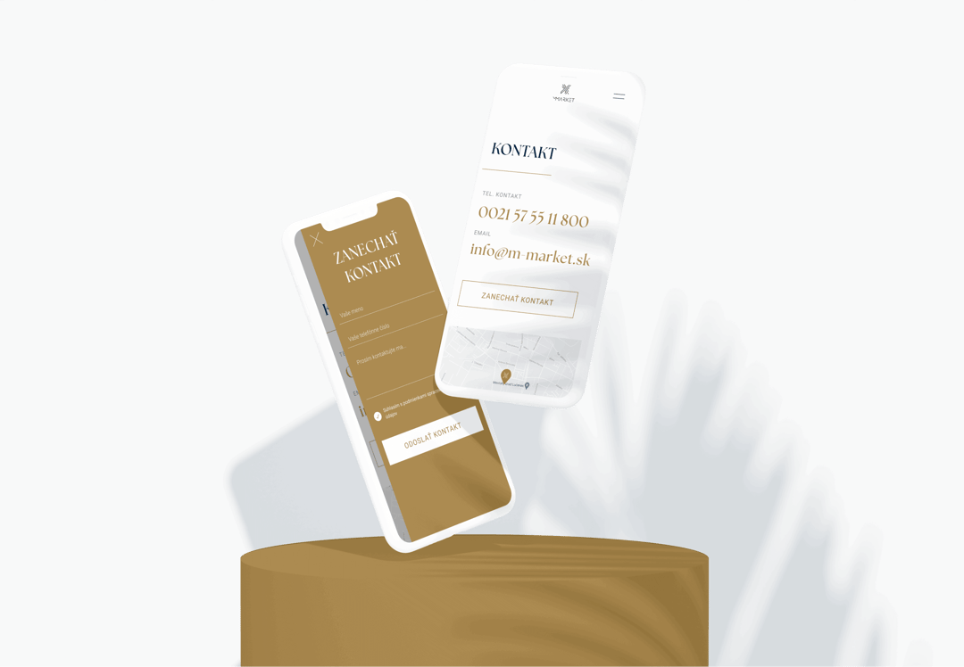 M-MARKET – mobilná verzia nového webu