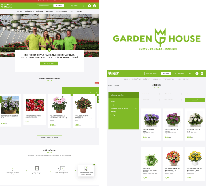 Gardenhouse.sk – analýza projektu a náš prístup